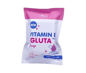 Xà phòng trắng da Vitamin E Plus Gluta X10 Collagen
