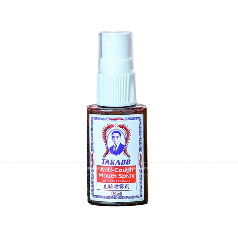 Xịt họng giảm ho hiệu con rết Takabb 20ml
