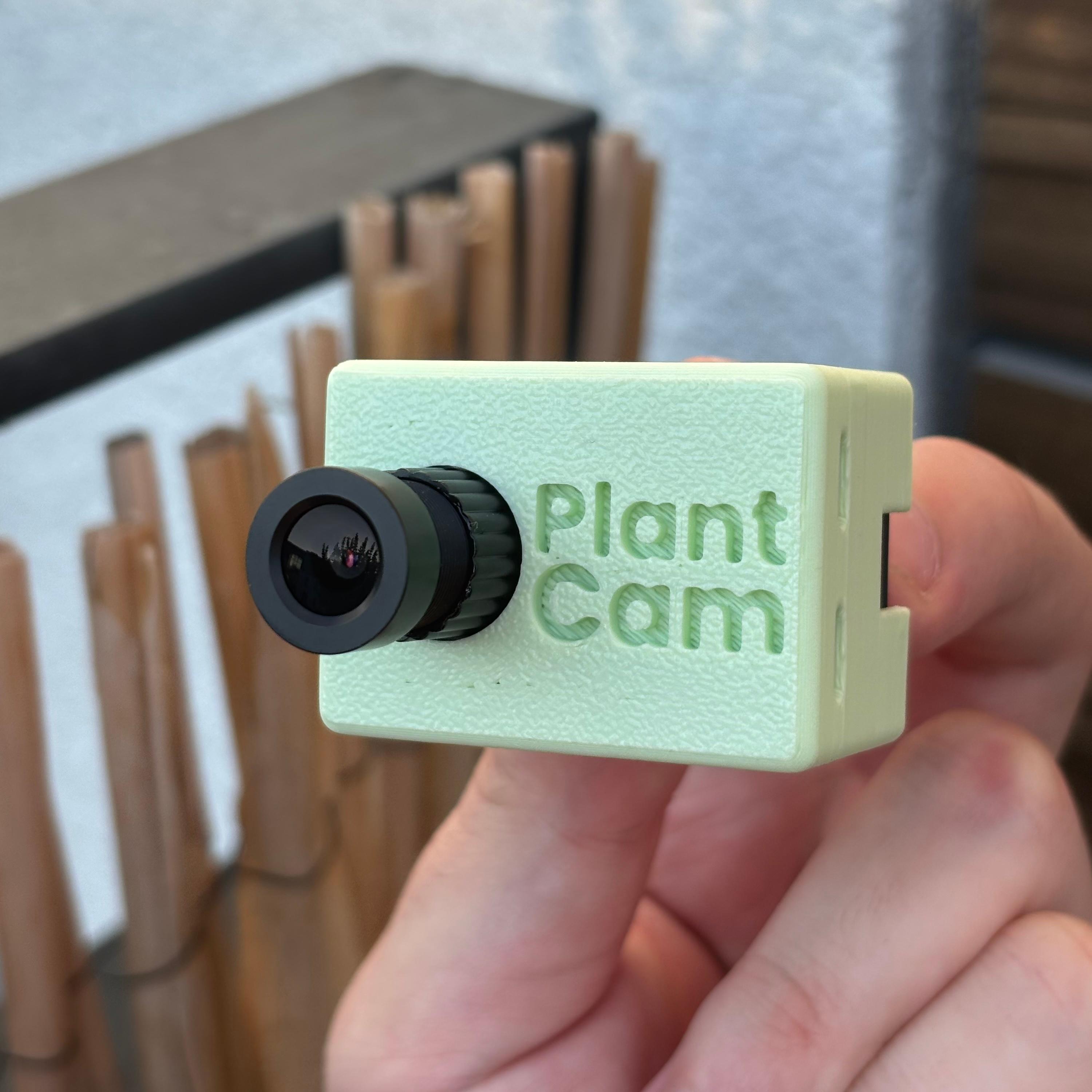 PlantCam mit Zoom Linse