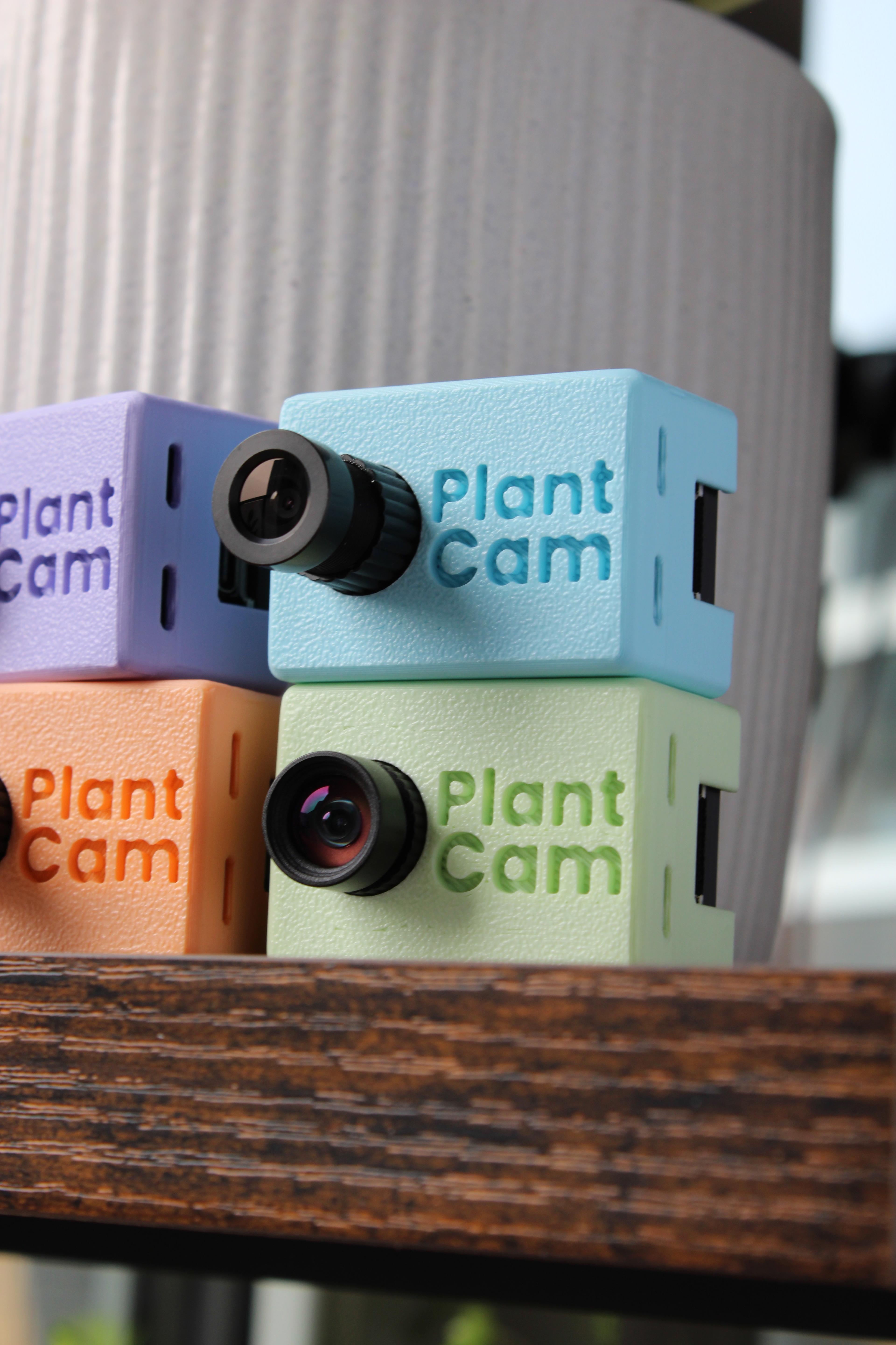 PlantCam Timelapse Camera for Houseplants - Blue, Purple, Orange, Green