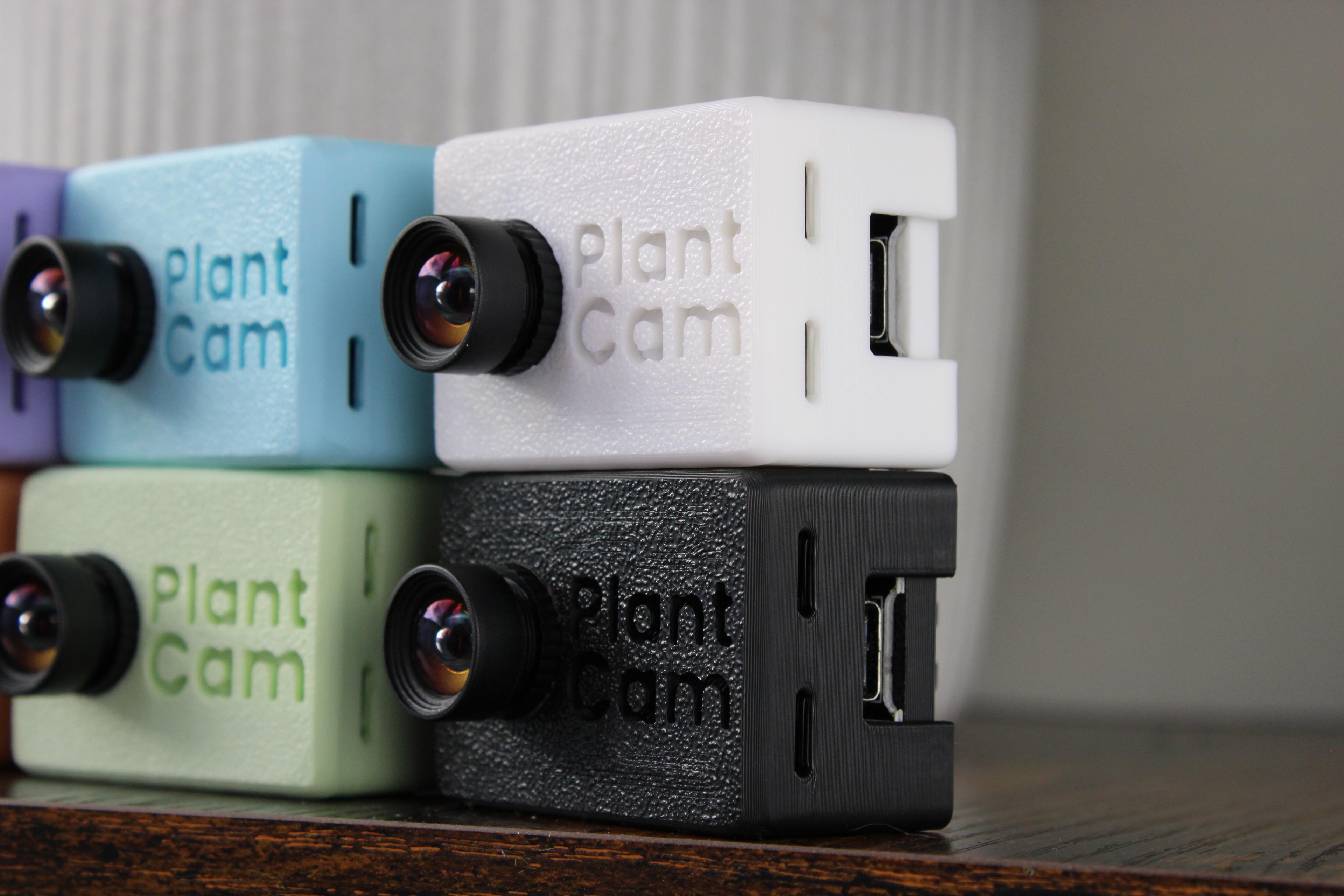 PlantCam Timelapse Camera for Houseplants - Black, White