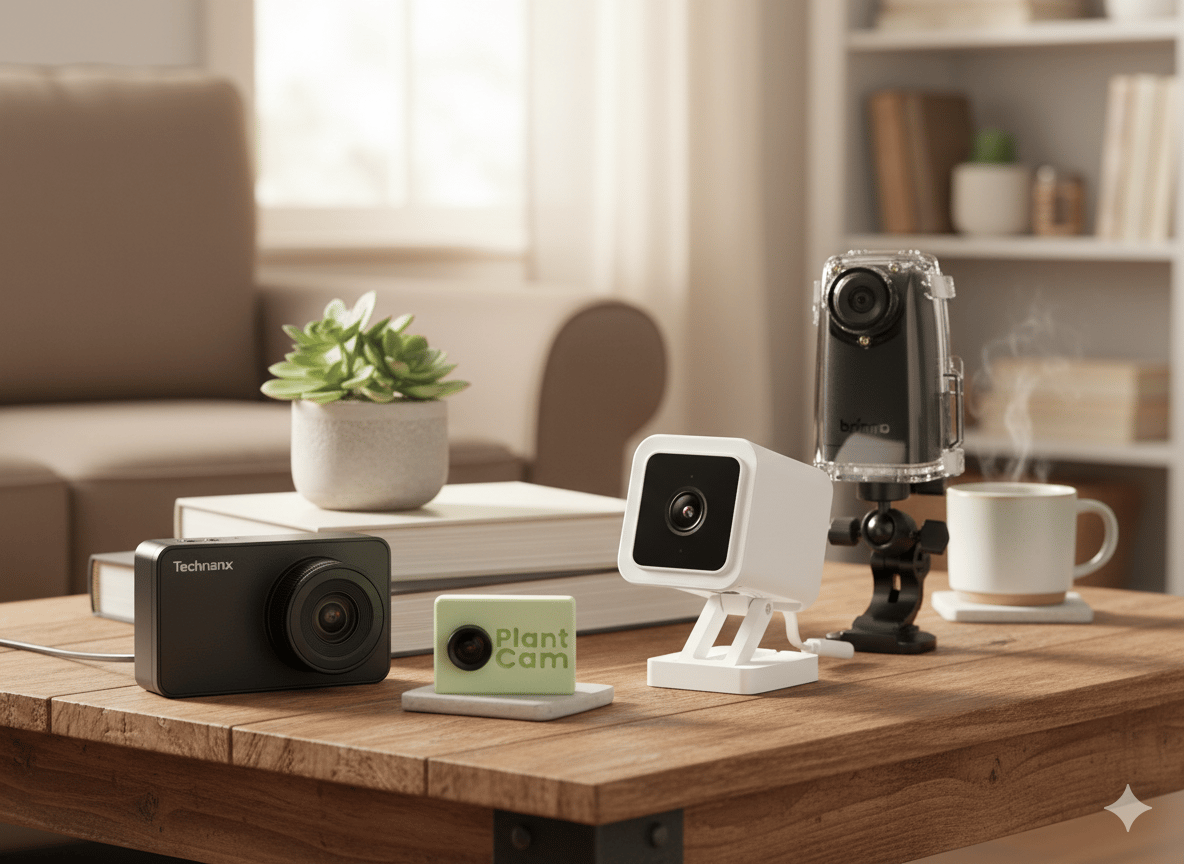 A collection of the best timelapse cameras available in 2025