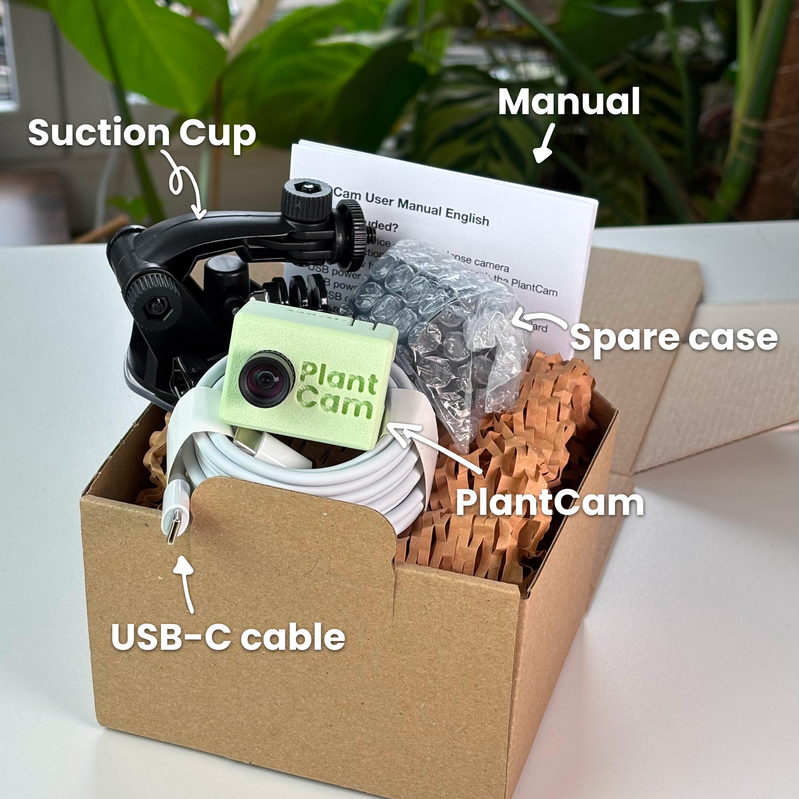 PlantCam Package Contents - What's Included with Your Camera