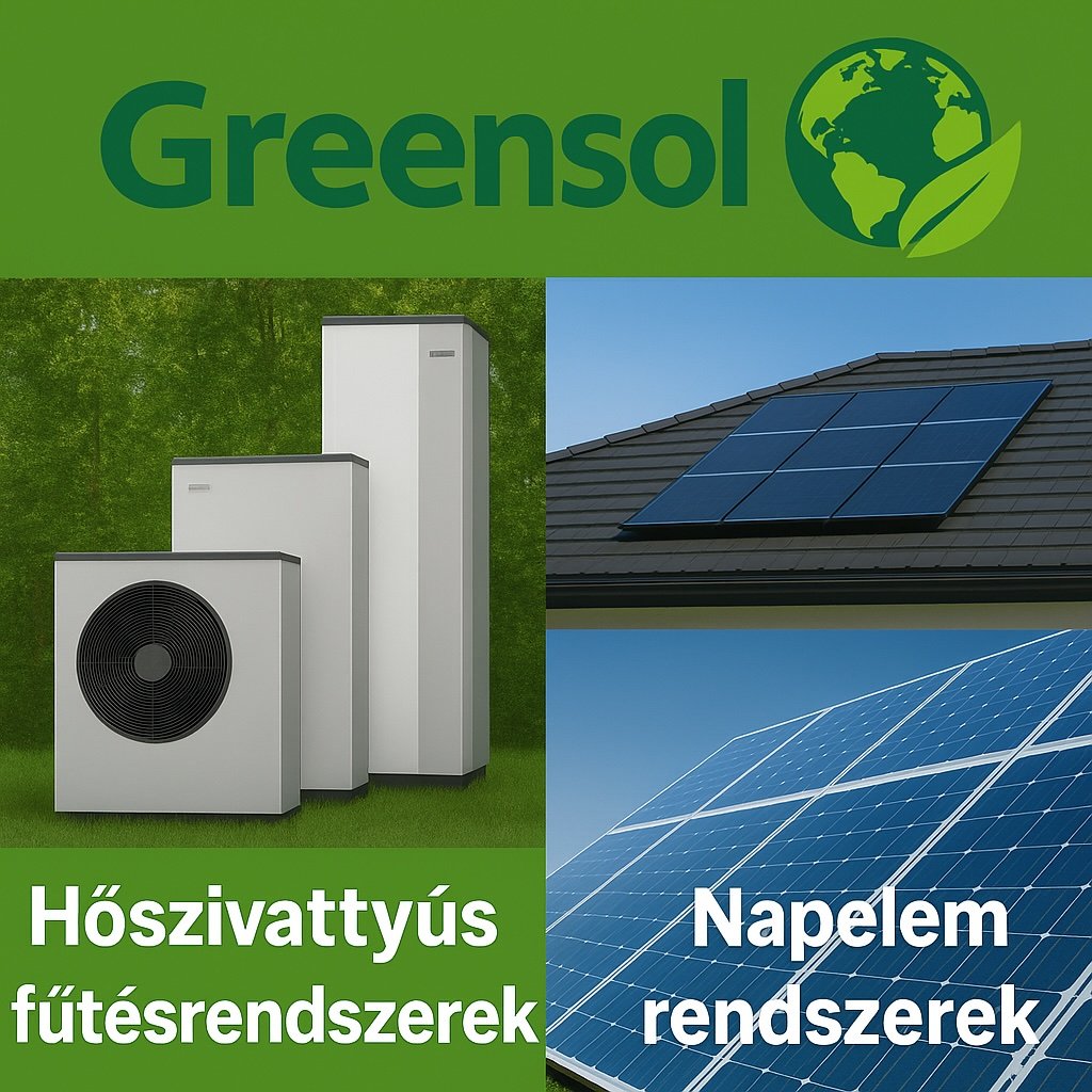 Hőszivattyú és napelemes rendszerek telepítése