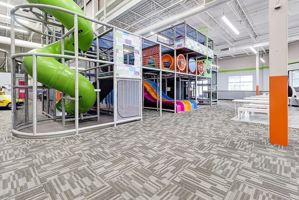 Indoor playground at Funzilla Hamilton.