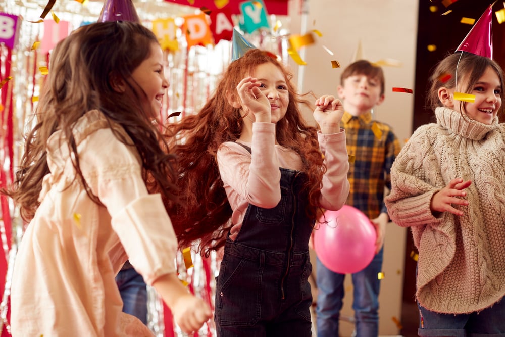 Group gift ideas for a kids birthday party.
