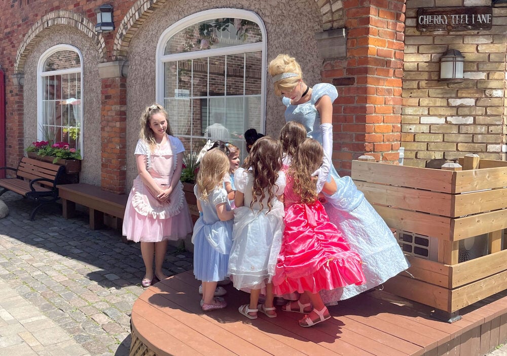 Princess themed birthday party at The Princess Cottage Burlington.