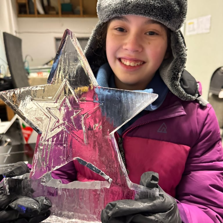 Anyone Can Sculpt Ice