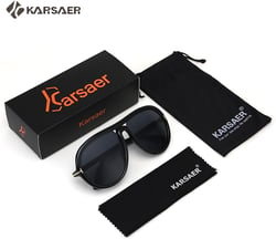 Karsaer Oversized Vintage Aviator Sunglasses for Men Women