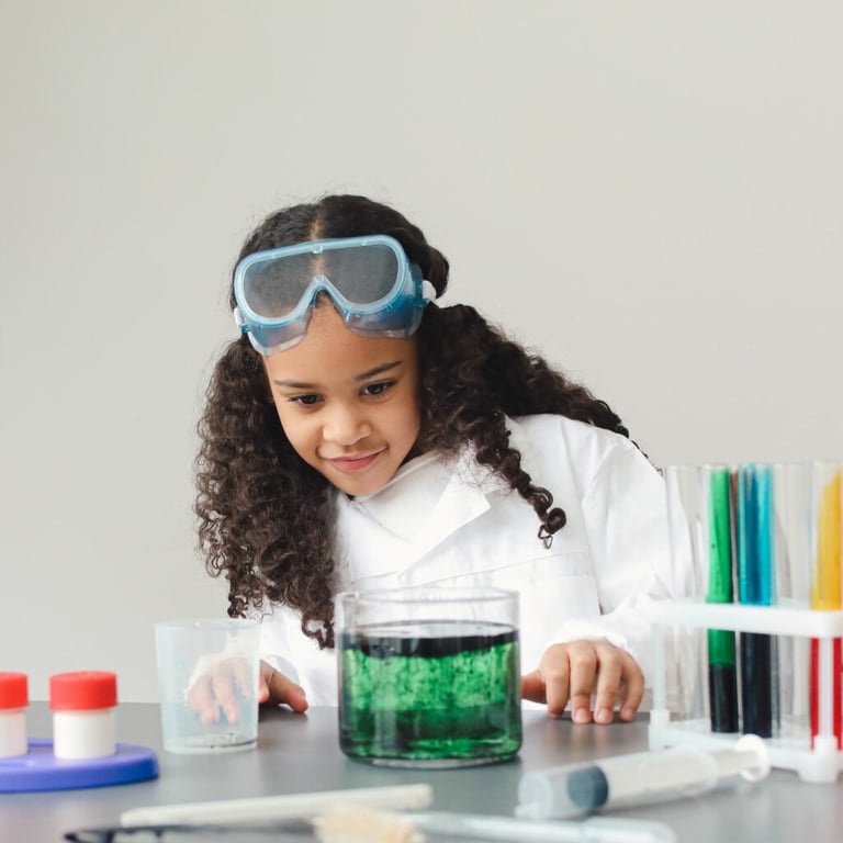 Children exploring exhibits at Nutrien Wonderhub in Saskatoon.