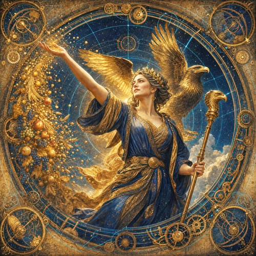The Abundant Queen—Jupiter as goddess