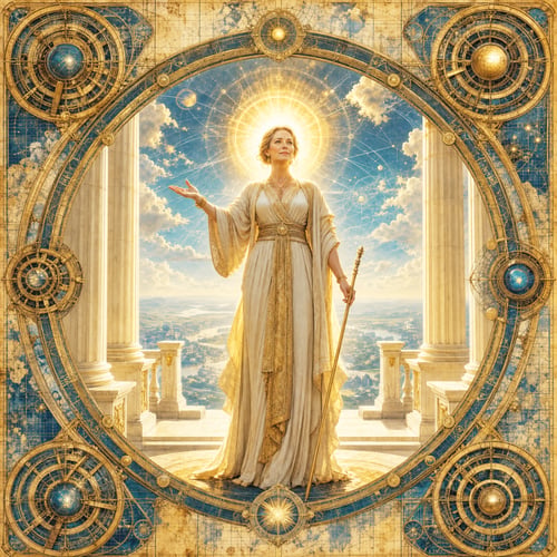 The Sovereign—Midheaven as goddess