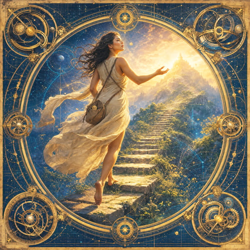 The Initiate—North Node as goddess