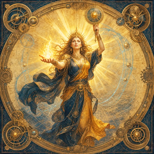 The Radiant Self—Sun as goddess