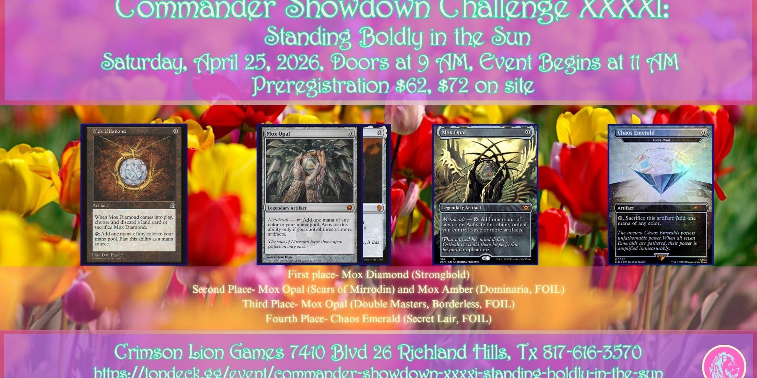 Commander Showdown XXXXI: Standing Boldly in the Sun