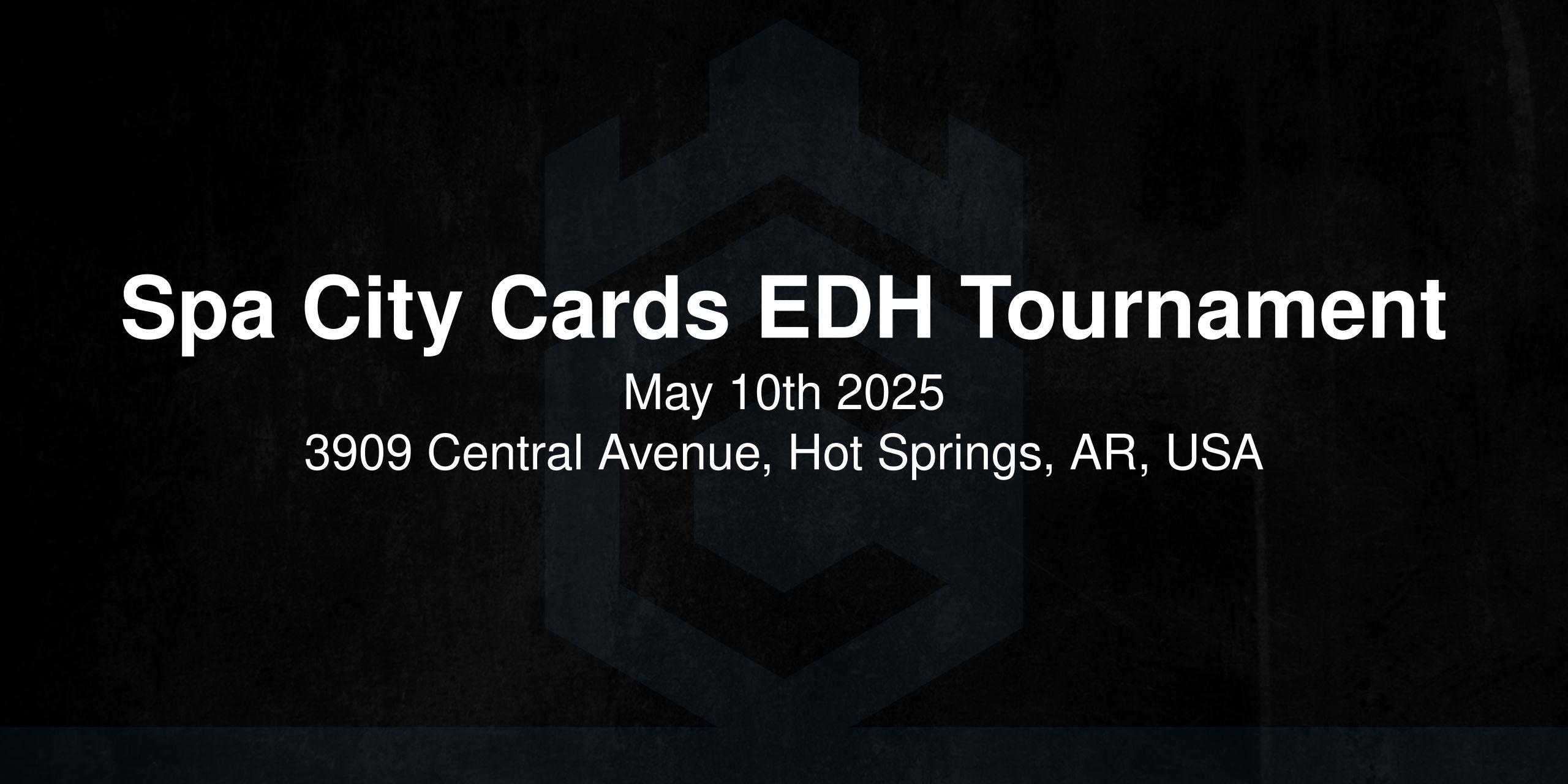 Spa City Cards EDH Tournament