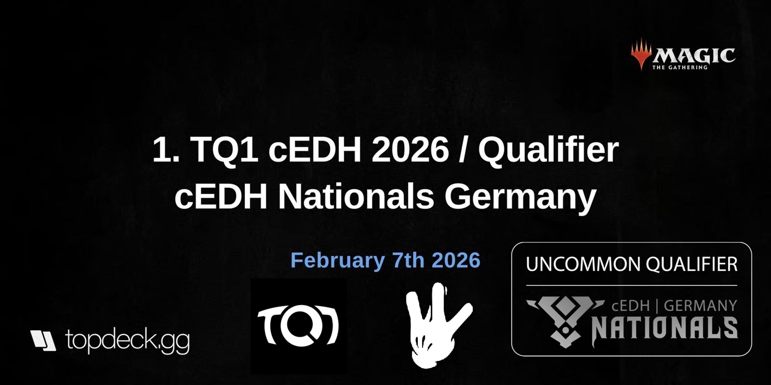 1. TQ1 cEDH 2026  / Qualifier cEDH Nationals Germany