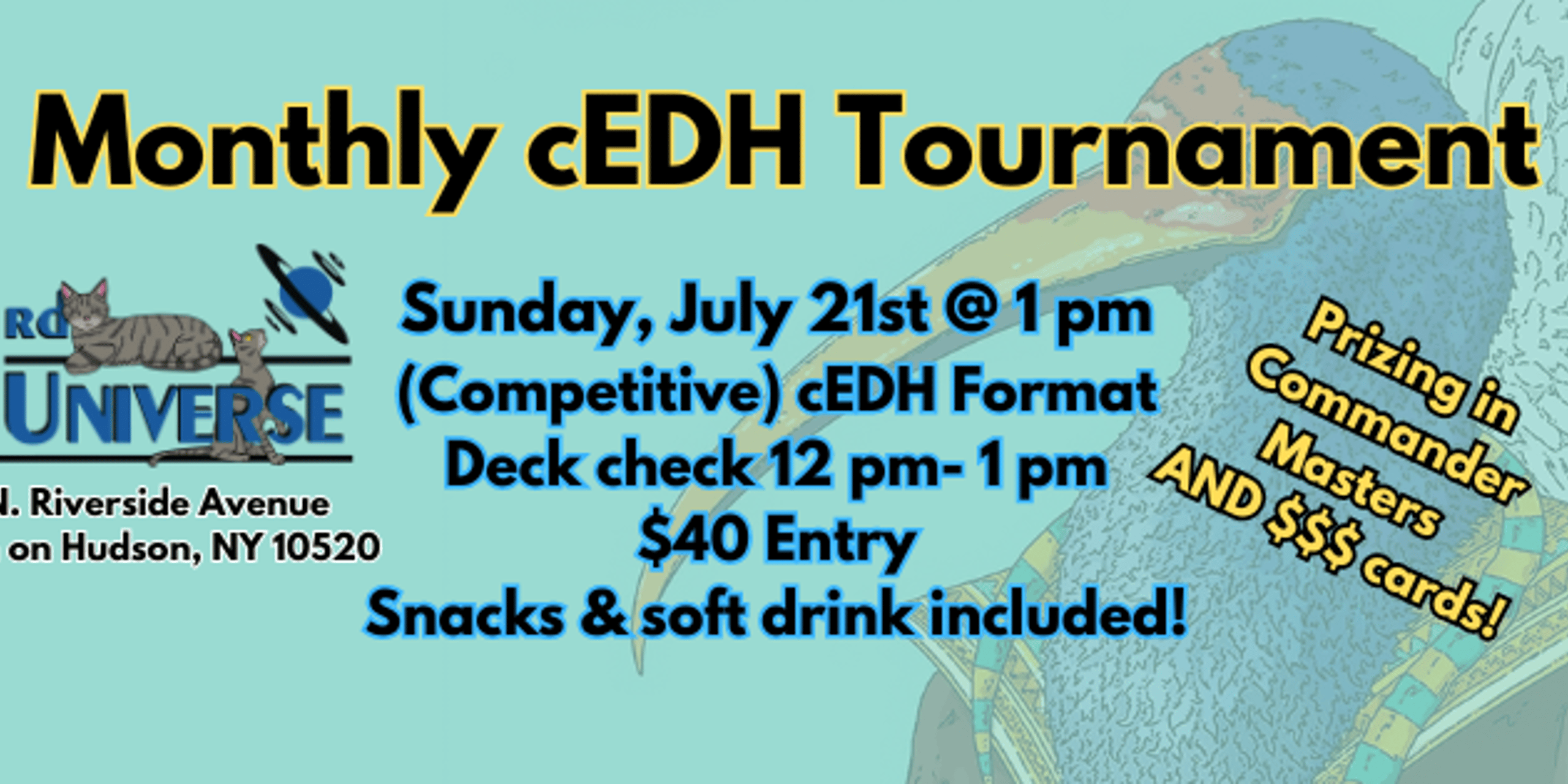 Monthly cEDH @ 3rd Universe