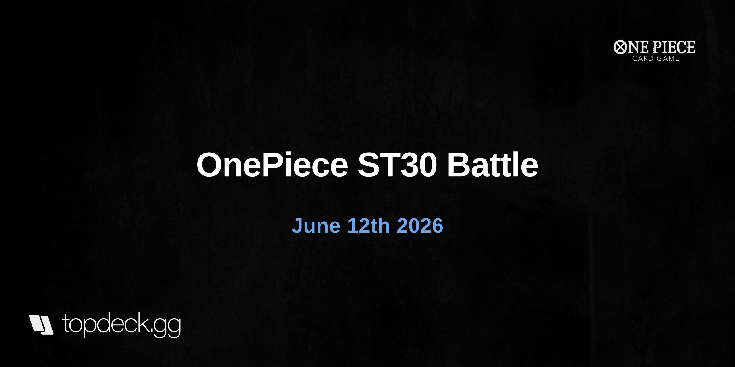 OnePiece ST30 Battle