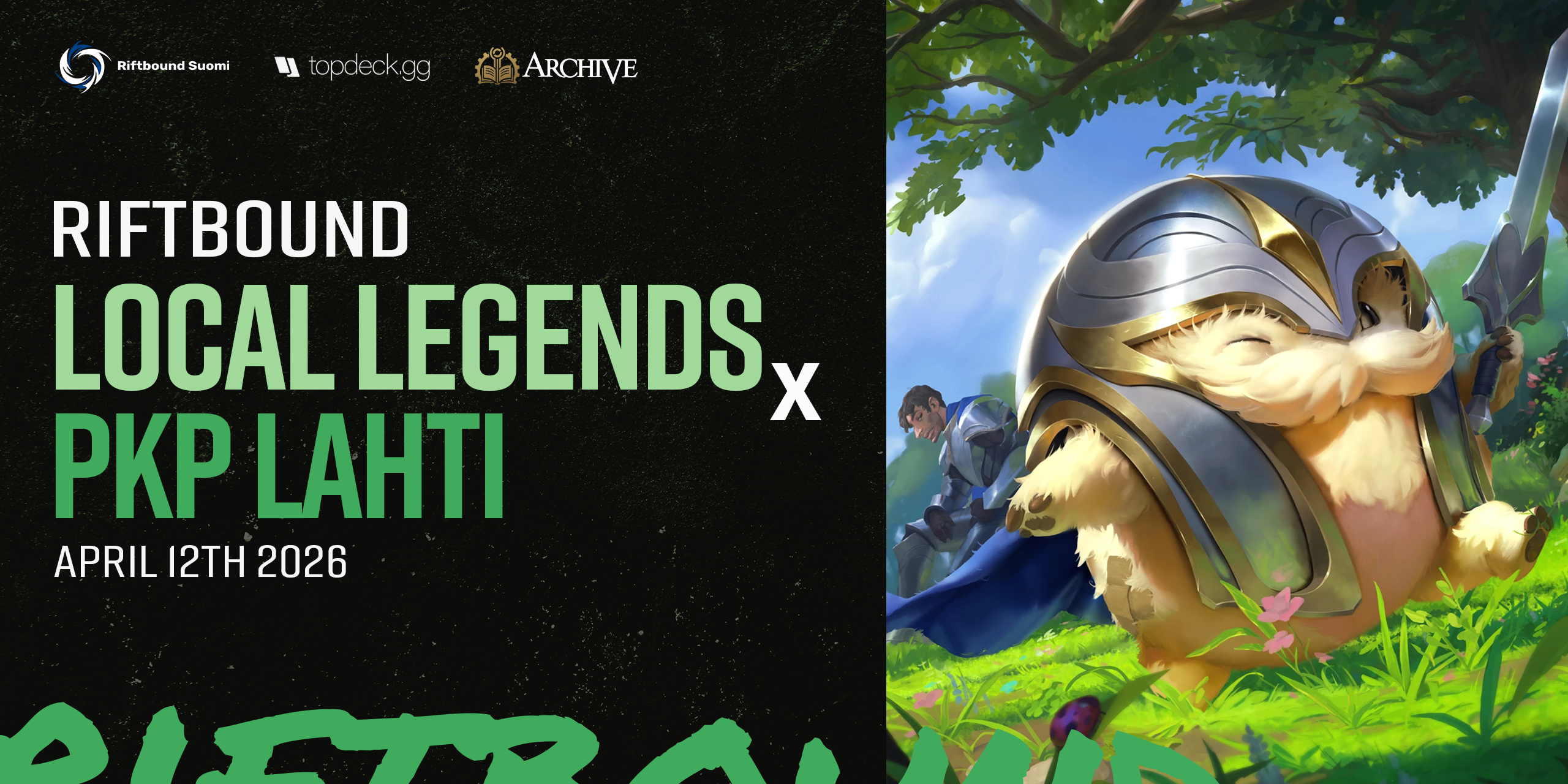 Riftbound Local Legends x Puolenkuun Pelit Lahti