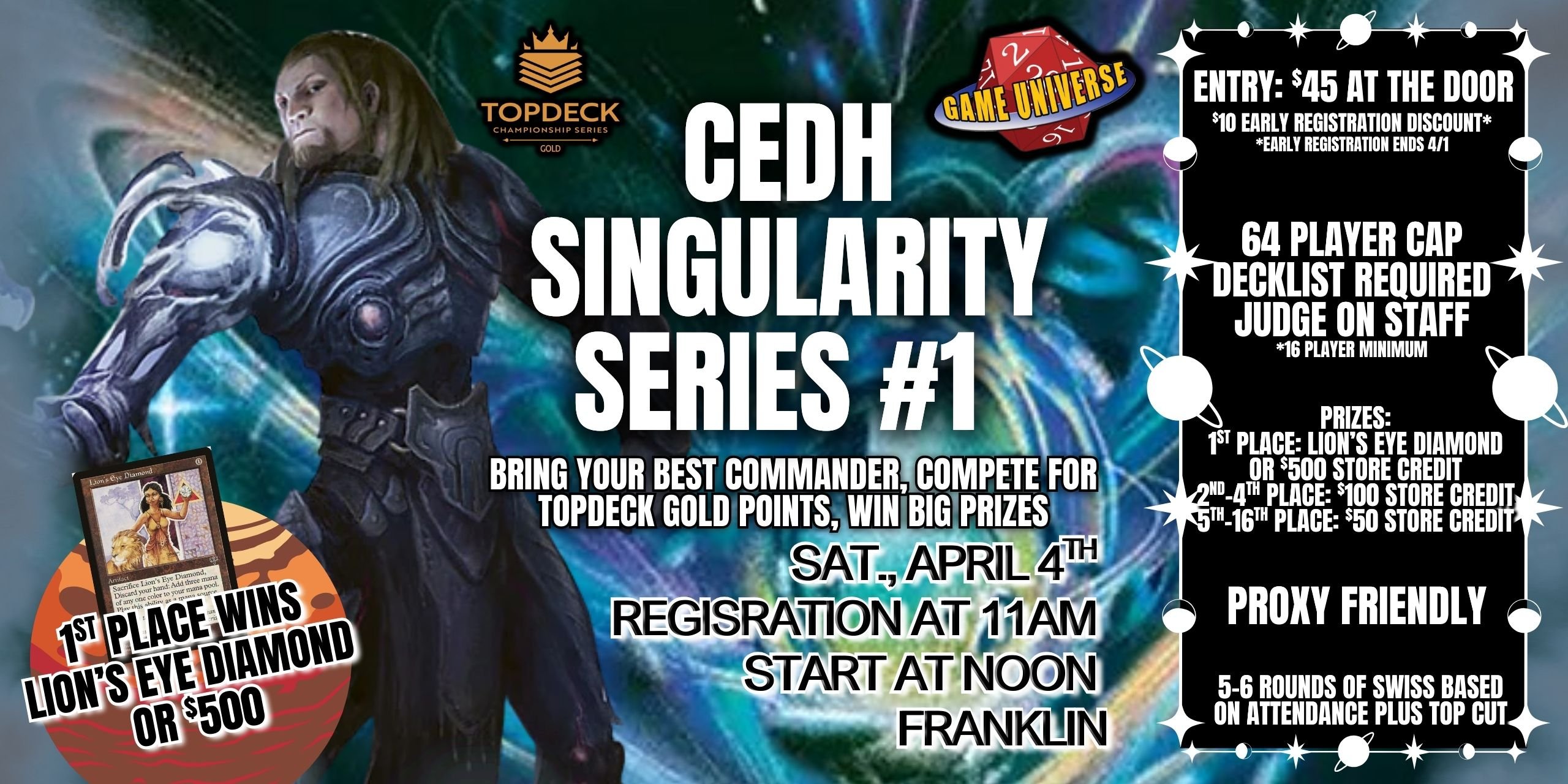 cEDH Singularity Series #1