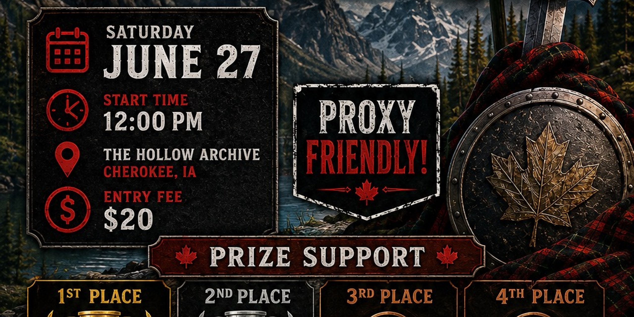 CANADIAN HIGHLANDER @THE HOLLOW ARCHIVE