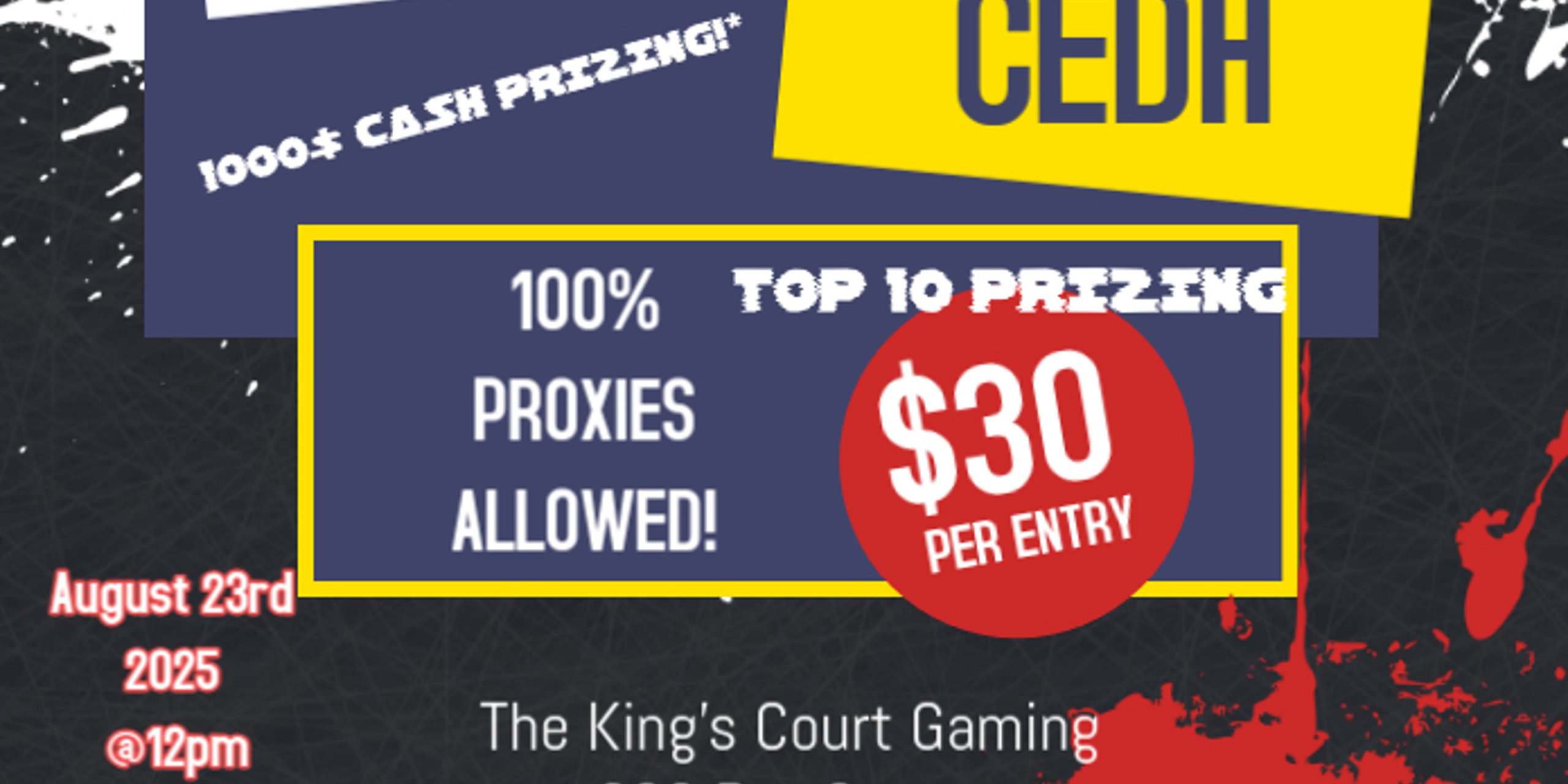 August 1k EXTRA EXTRA CEDH!