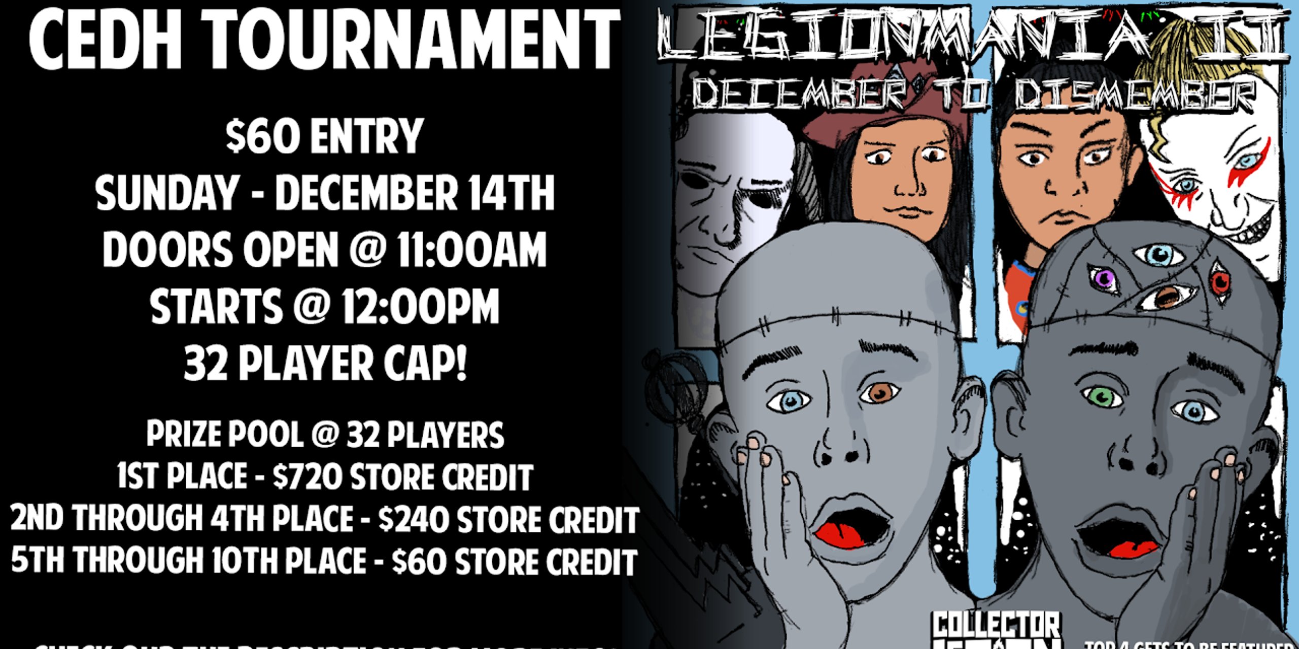 LEGIONMANIA: DECEMBER 2 DISMEMBER