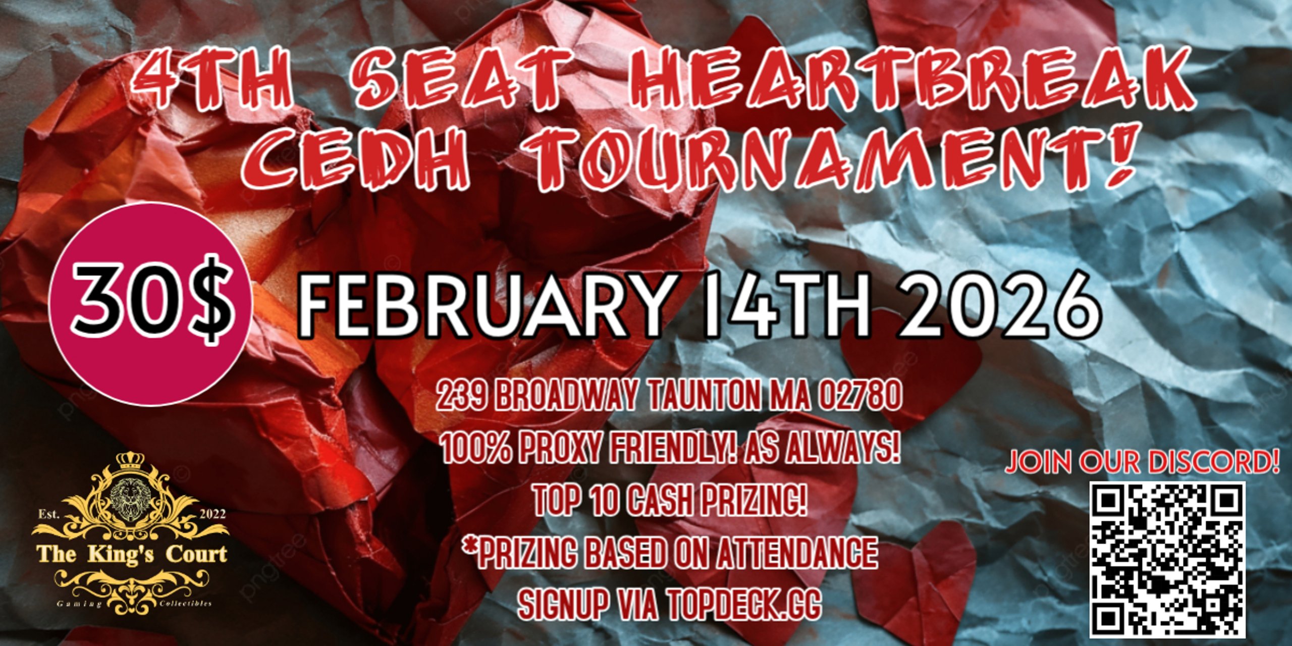 4th Seat Heartbreak CEDH TOURNEY!