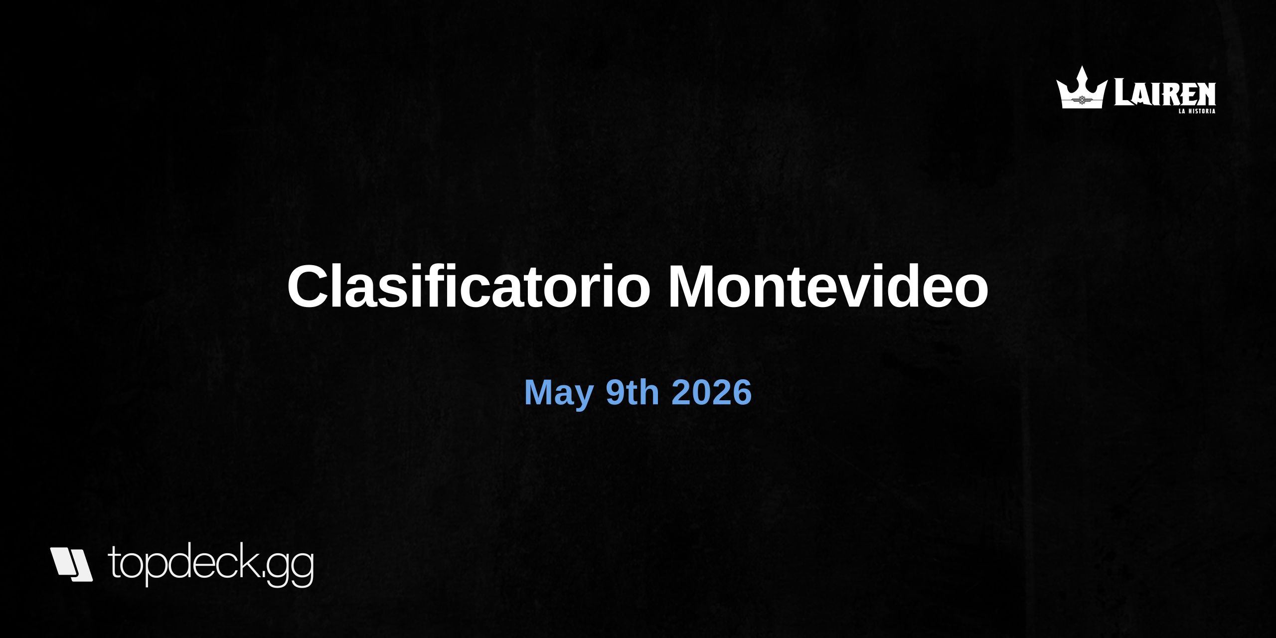 Clasificatorio Montevideo