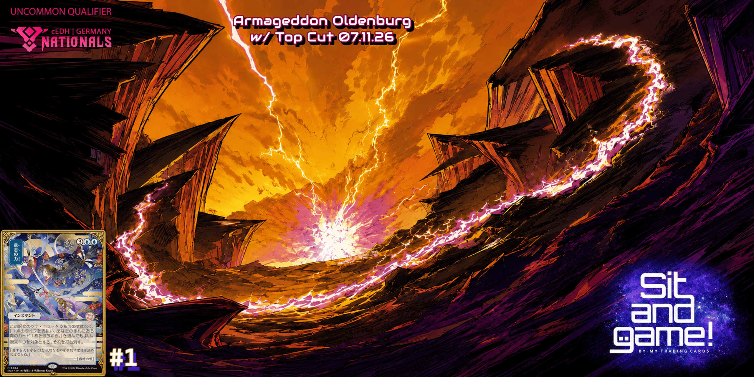 ARMAGEDDON Oldenburg Top 10/Top 16 Cut (Qualifier Deutsche Meisterschaft 2027)
