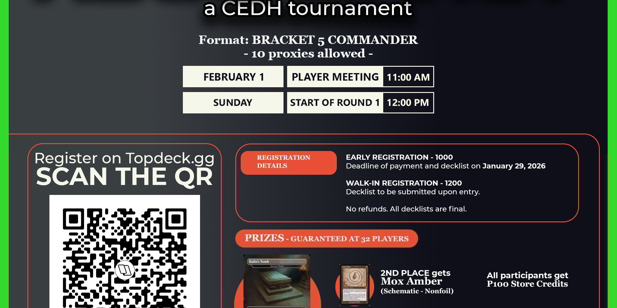 Ascendancy: A CEDH Tournament
