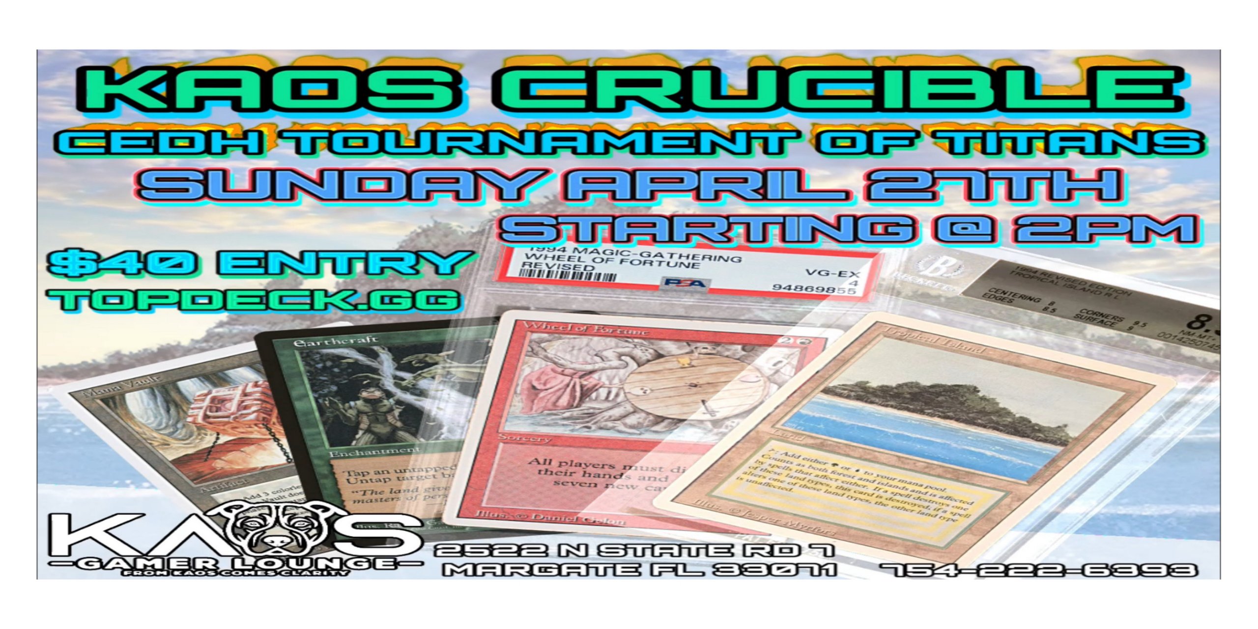Kaos Crucible: CEDH Tournament Of Titans