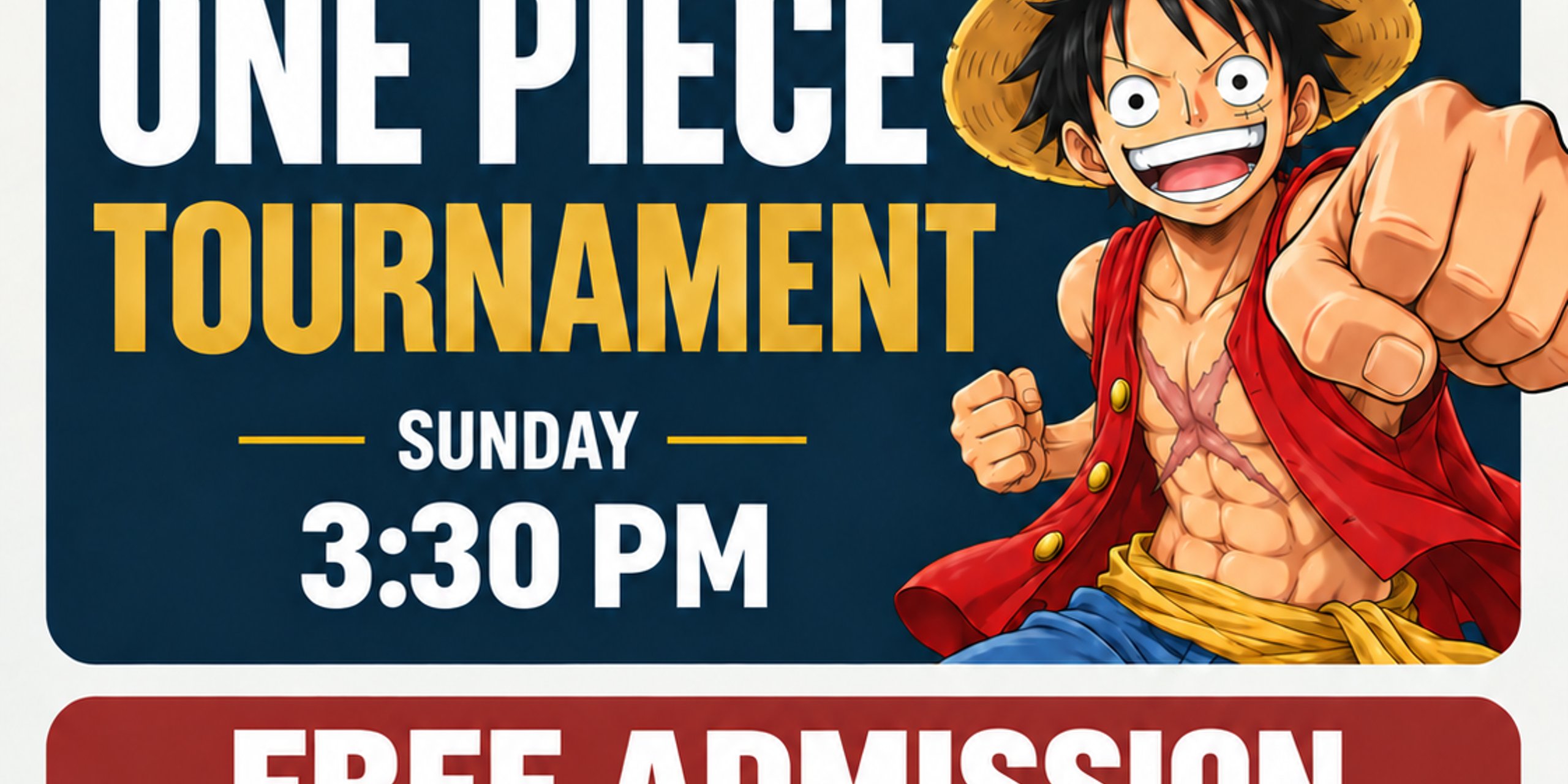 OP 17 FREE ADMISSION Week4 _ Sunday! 9/27