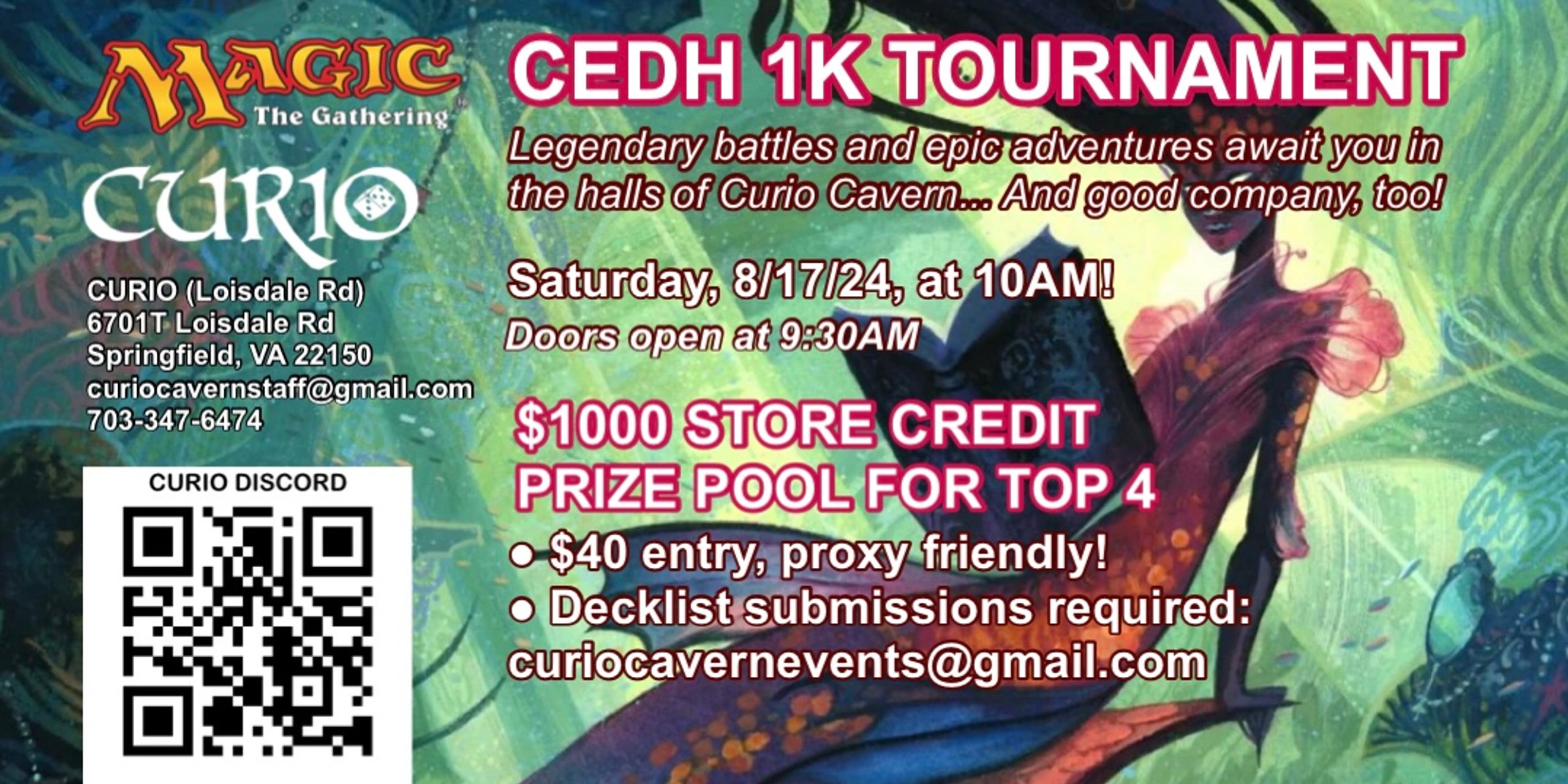 CURIO CEDH 1K Tournament