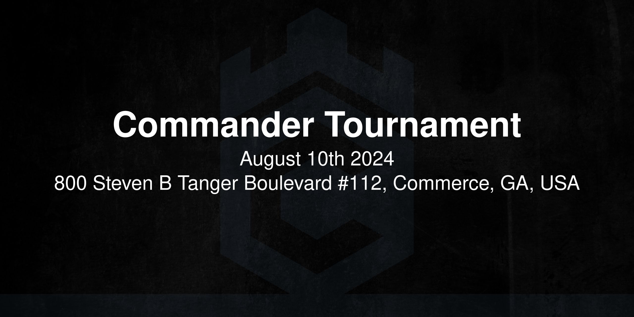 Invicta Gaming & Collectibles Commander Tournament 