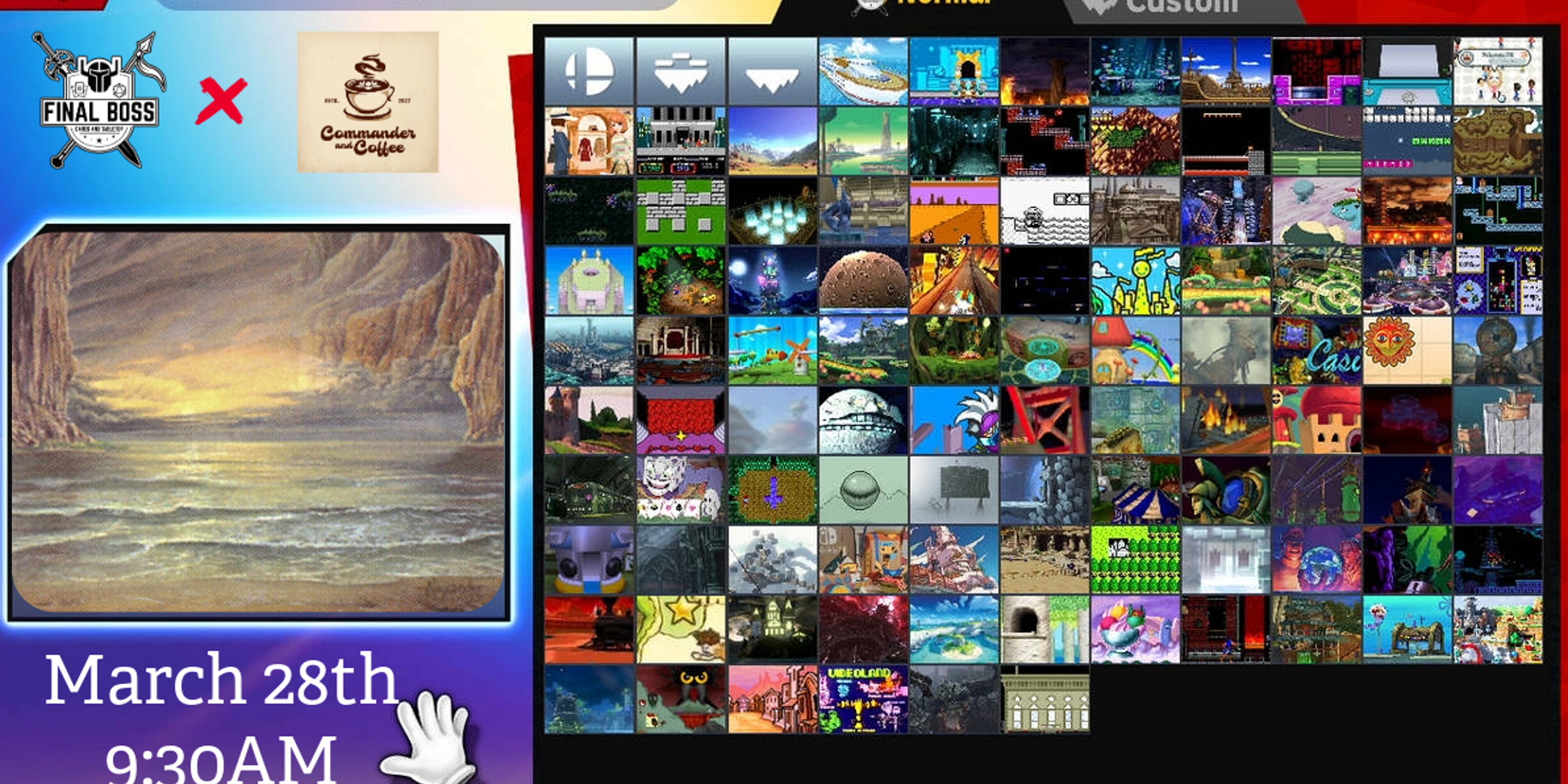 Stage Select: Underground Sea - Final Boss x Commander & Coffee