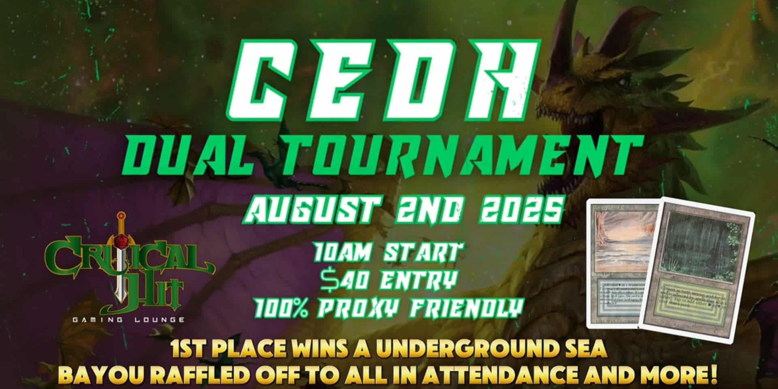 CEDH Dual Tournament 3 - August 2nd