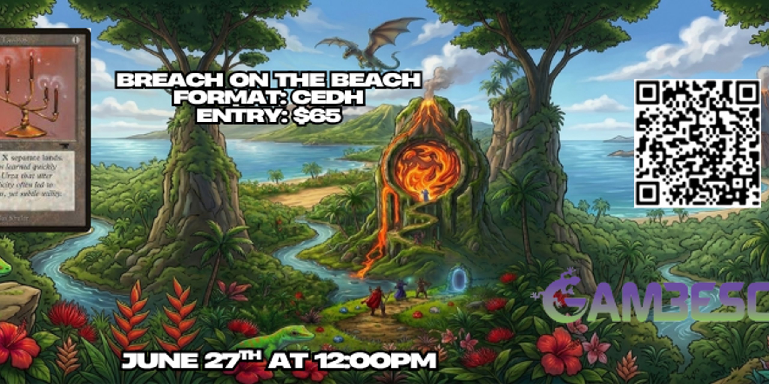 Breach on the Beach (Win a Candelabra of Tawnos)