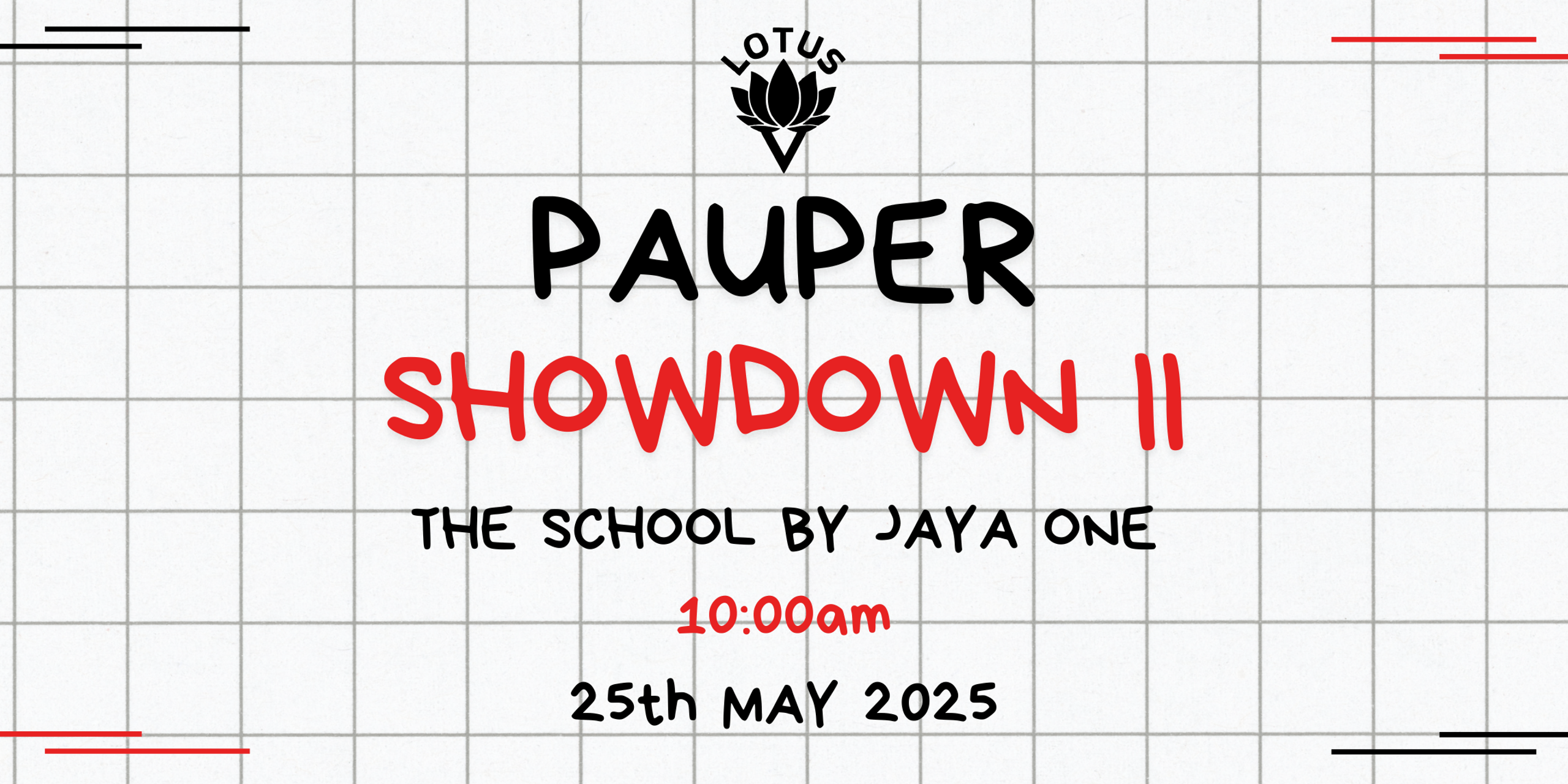 Pauper Showdown 2 by OriGami
