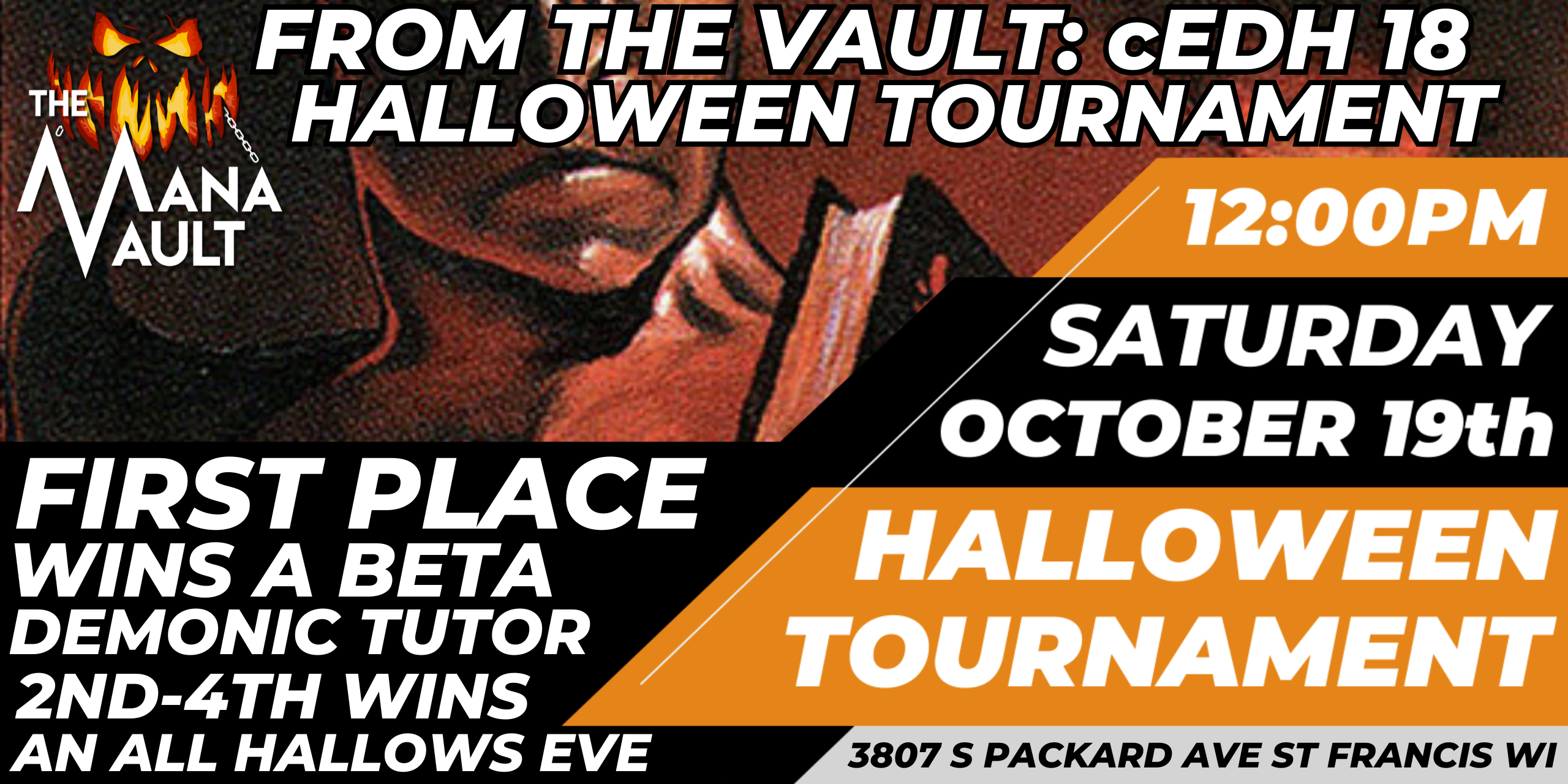 From The Vault: cEDH 18 - Halloween Tournament