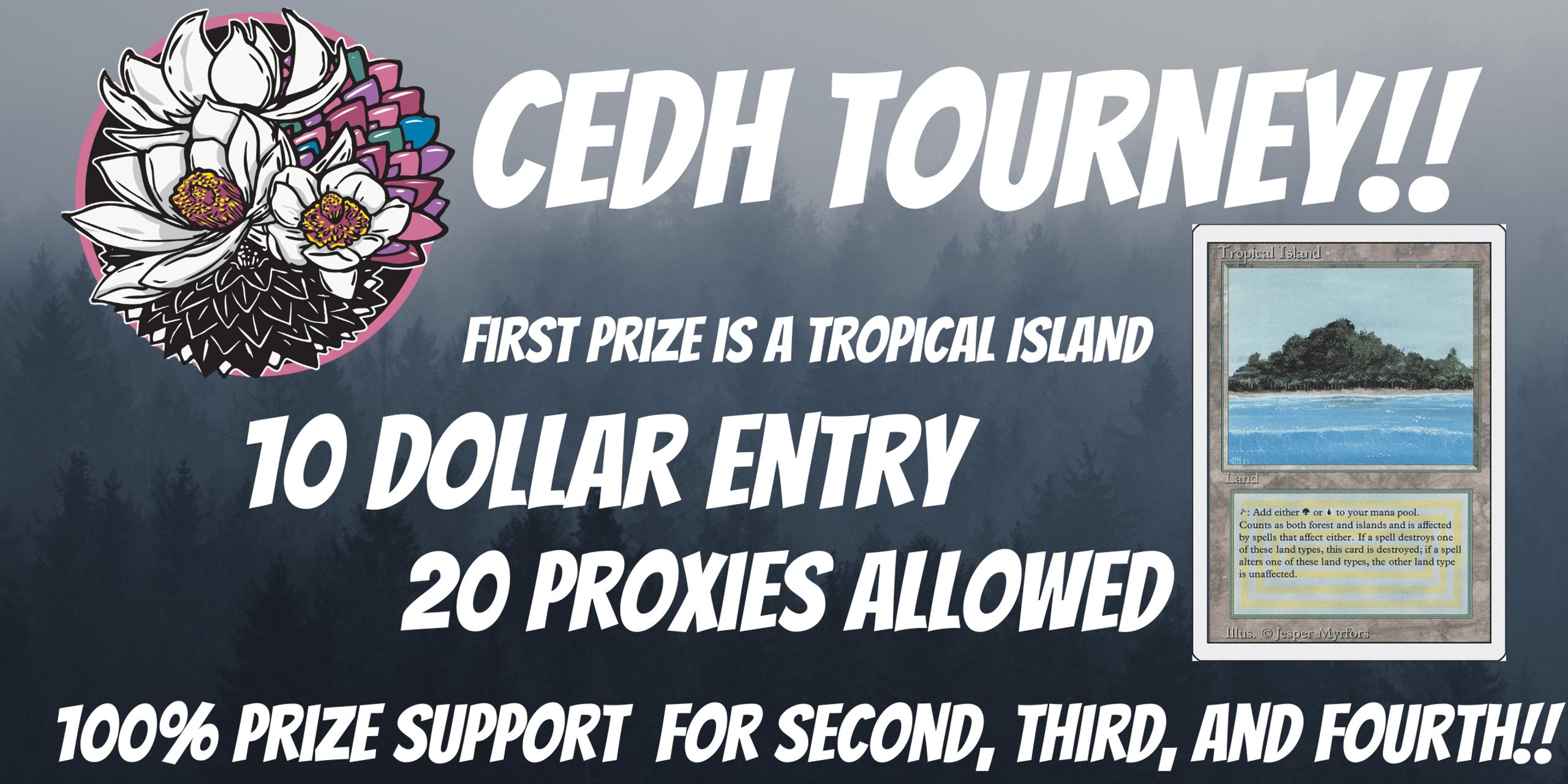 CEDH DUAL LAND MONTHLY TOURNAMENT