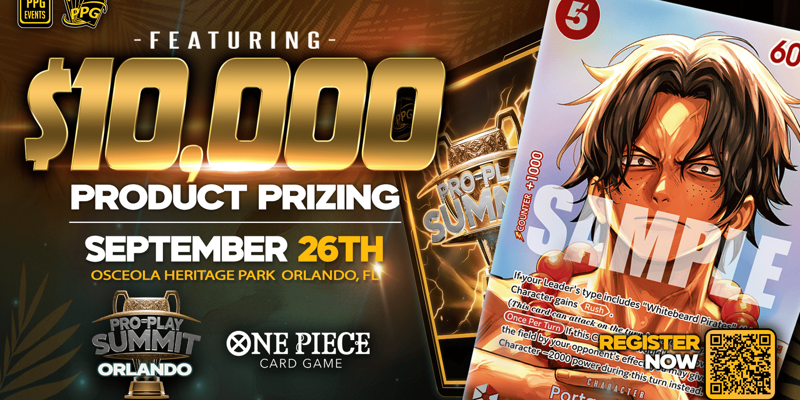 One Piece $10,000 Product Prizing Tournament @ Pro-Play Summit: Orlando