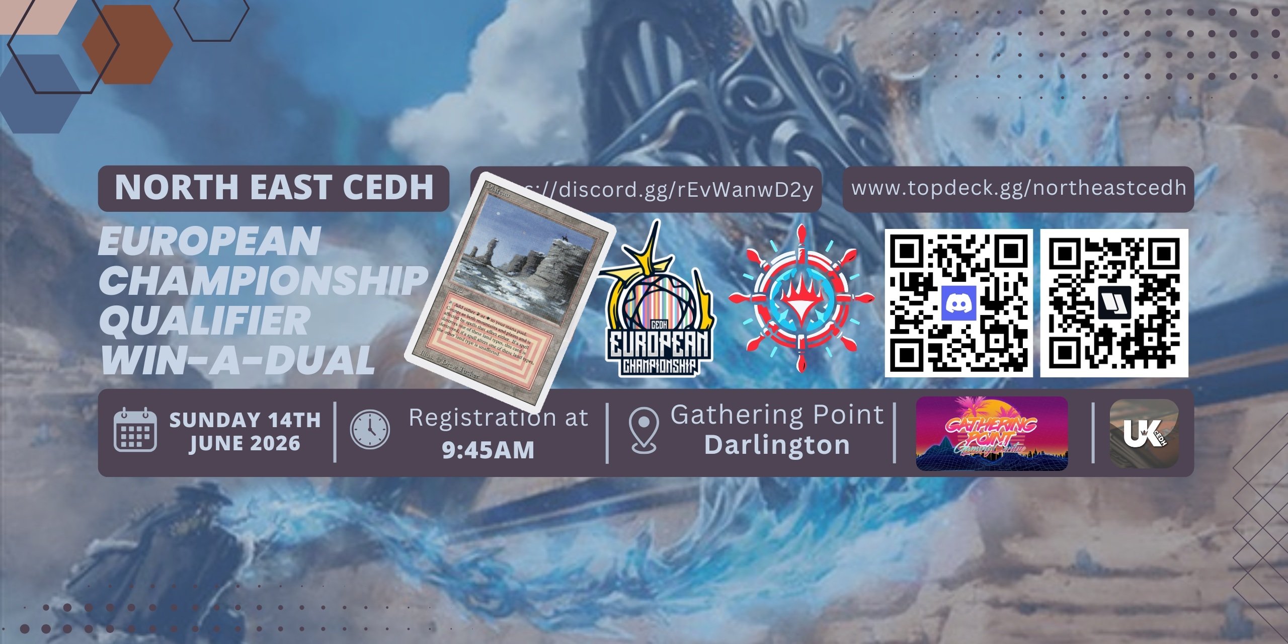 June cEDH - European Championship Qualifier - Win-A-Dual (Plateau)  - North East cEDH