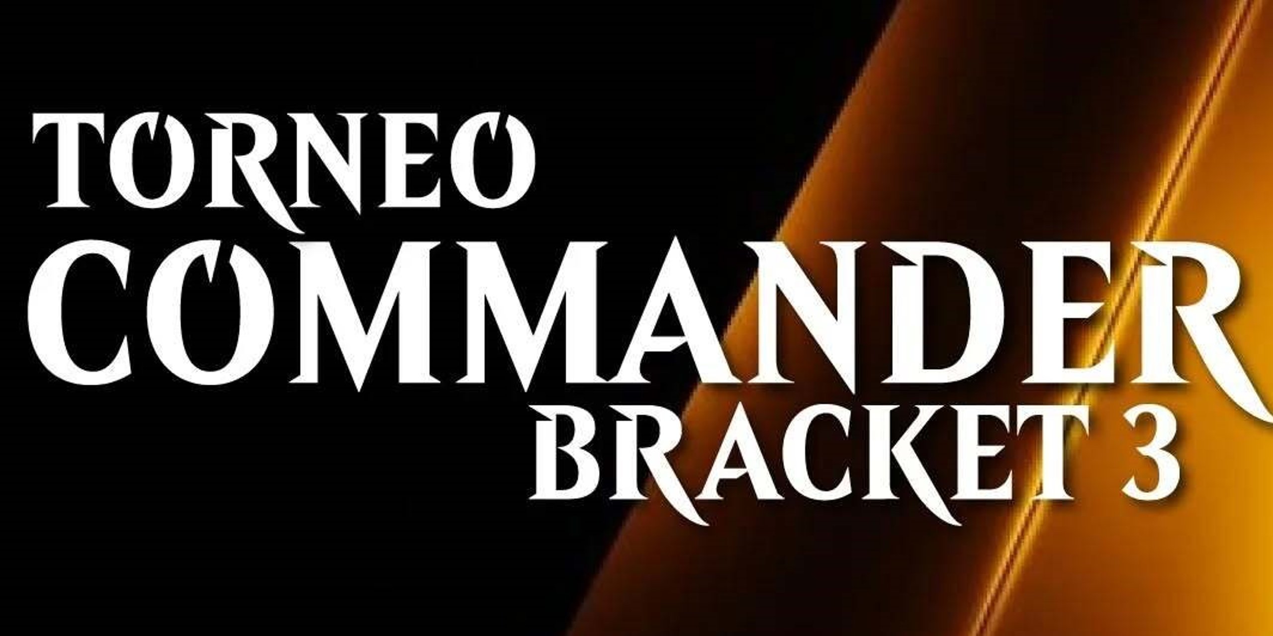 Commander Open - Bracket 3