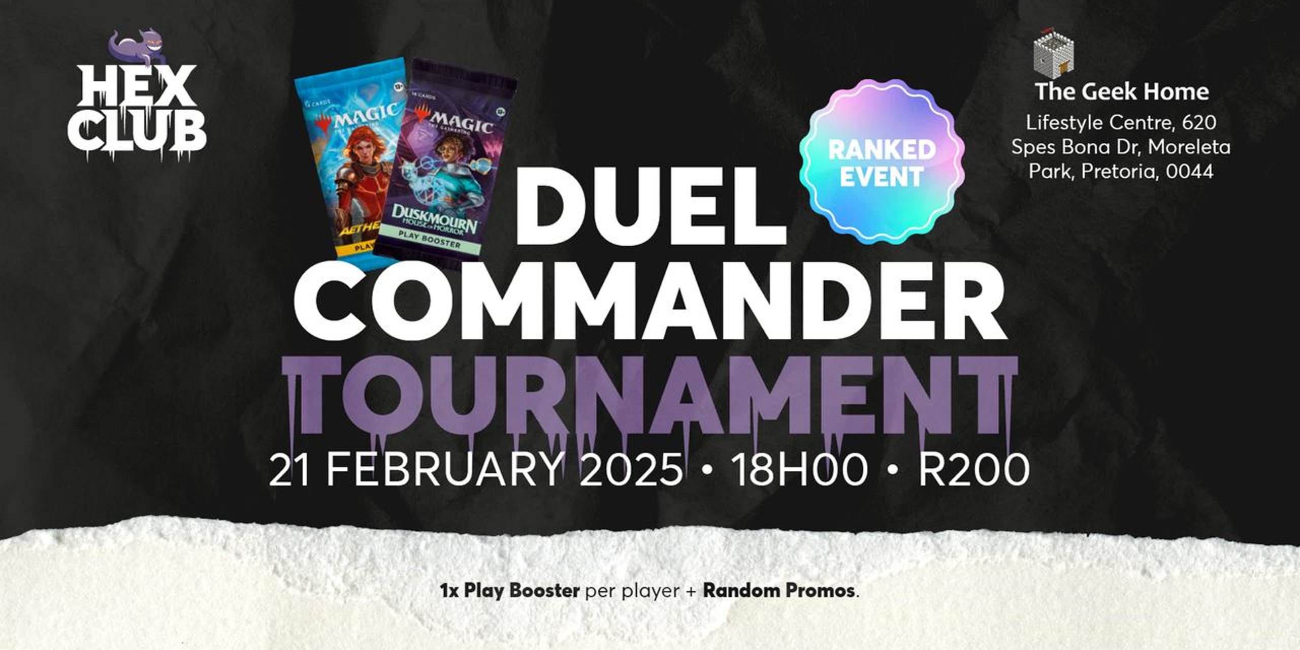 Hex Club - Duel Commander @ Geekhome 2025.02.21