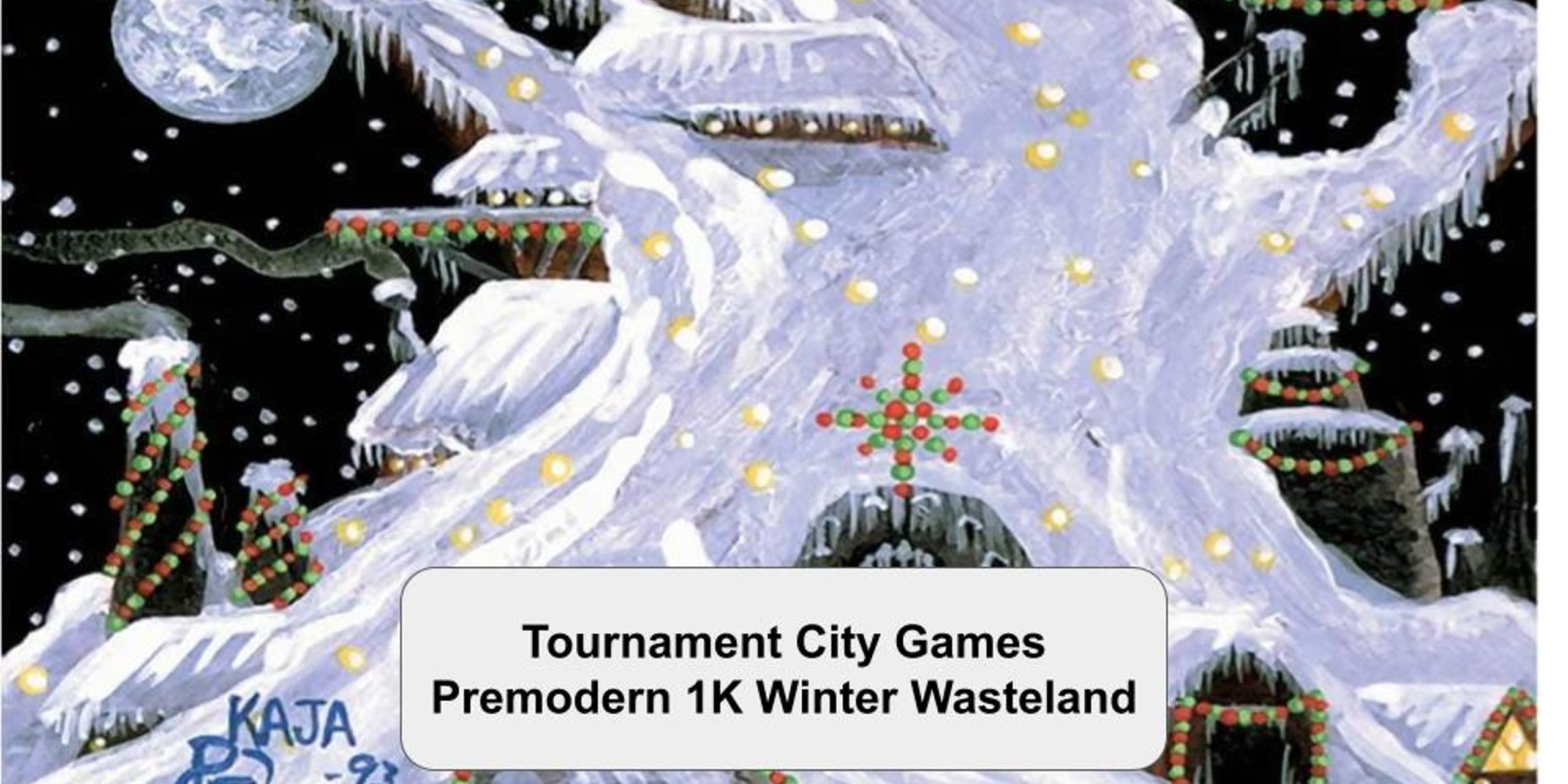 TCG Premodern 1K Winter Wasteland