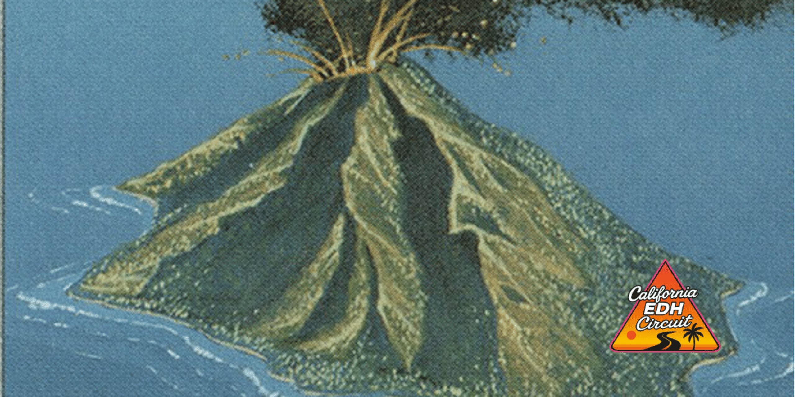 Cardart Monthly: Volcanic Island