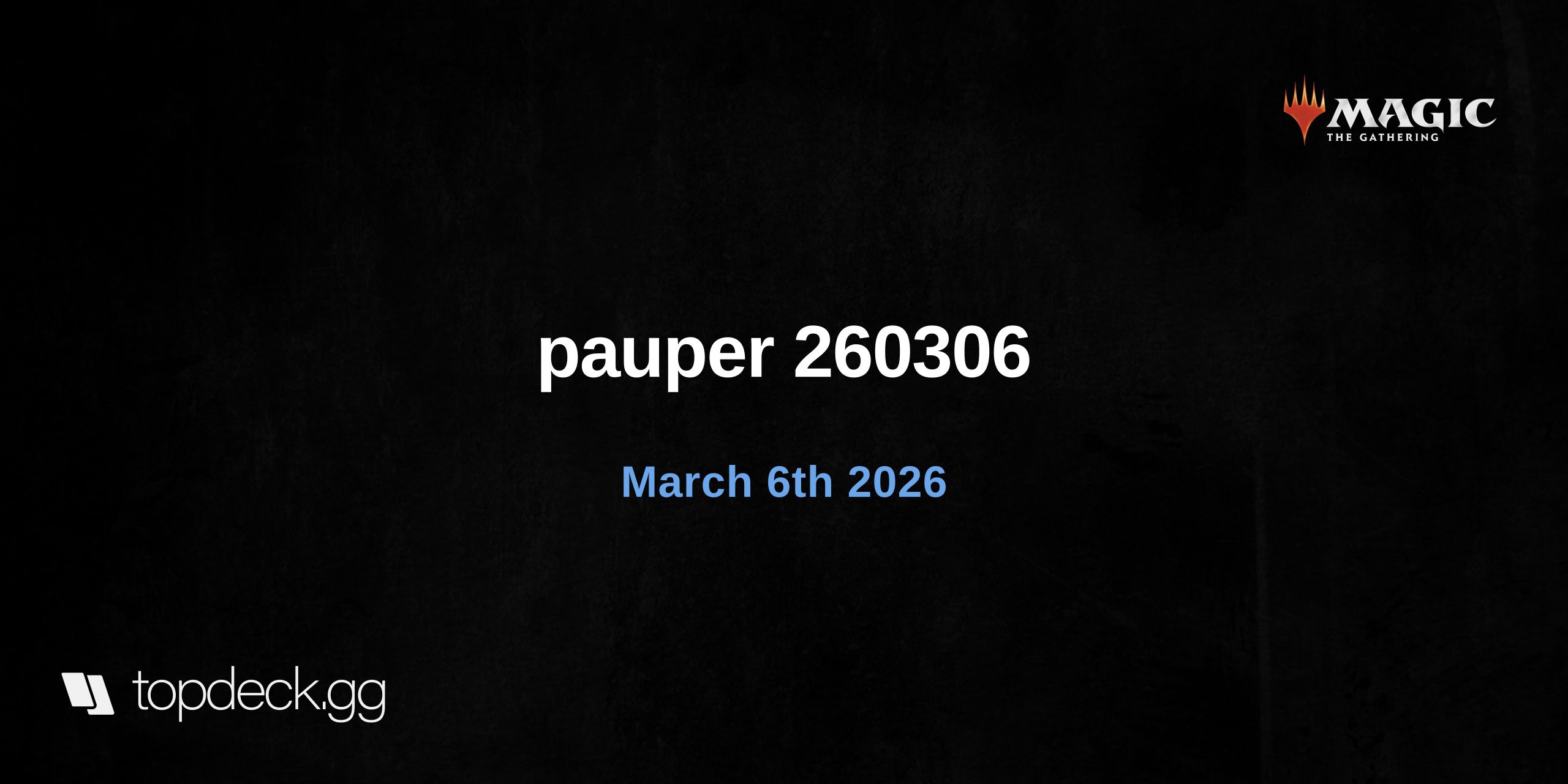 pauper 260306