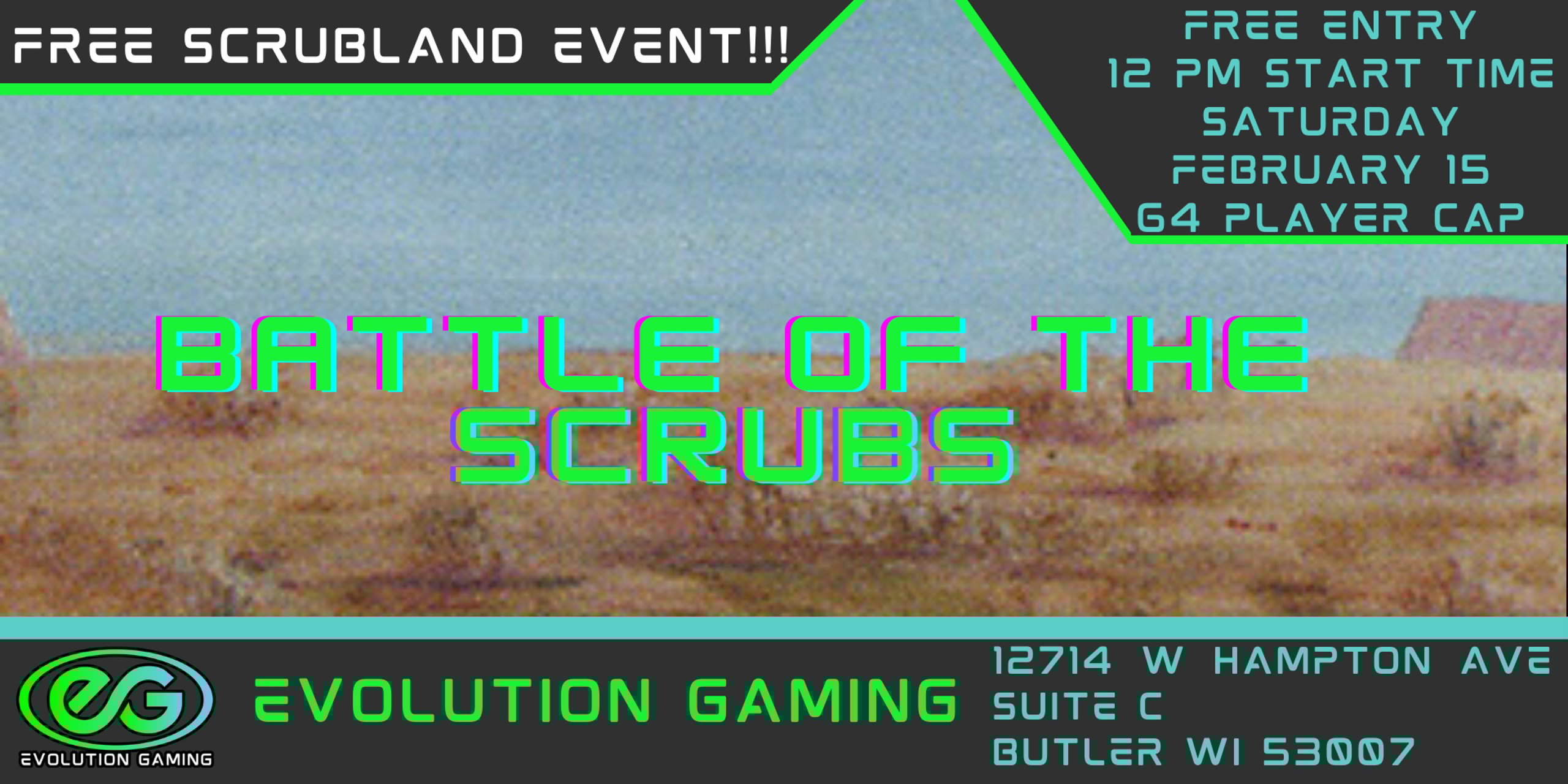 FREE Revised Scrubland Tournament